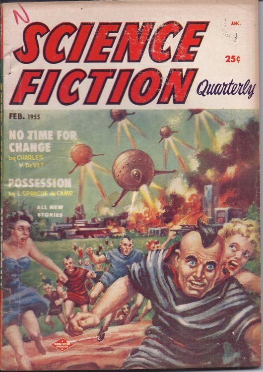 SCIENCE FICTION QUARTERLY: February, Feb. 1955