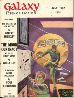 GALAXY Science Fiction: July 1957