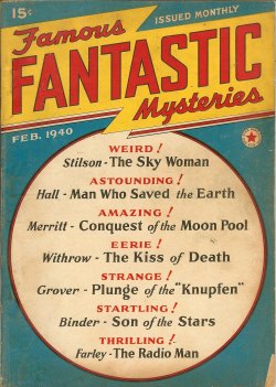 FAMOUS FANTASTIC MYSTERIES: February, Feb. 1940 (