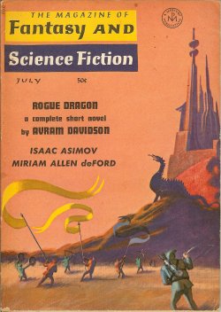 The Magazine of FANTASY AND SCIENCE FICTION (F&SF): July 1965 (