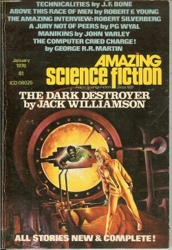 AMAZING Science Fiction: January, Jan. 1976