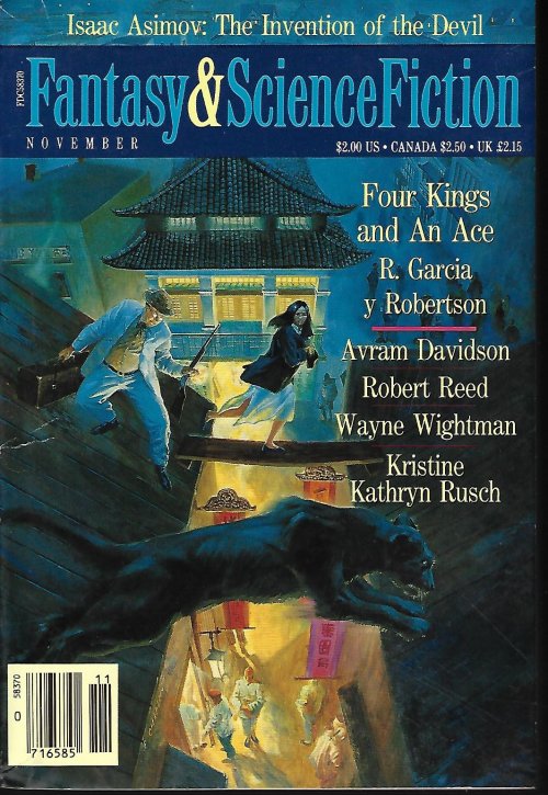 The Magazine of FANTASY AND SCIENCE FICTION (F&SF): November, Nov. 1990