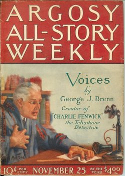ARGOSY ALL-STORY Weekly: November, Nov. 25, 1922 (