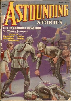 Image for ASTOUNDING Stories: August, Aug. 1936 ( ASTOUNDING Stories: August, Aug. 1936 (