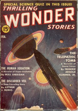 THRILLING WONDER Stories: February, Feb. 1939