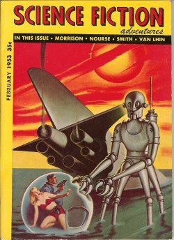 SCIENCE FICTION ADVENTURES: February, Feb. 1953