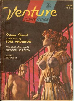 VENTURE Science Fiction: January, Jan. 1957 (