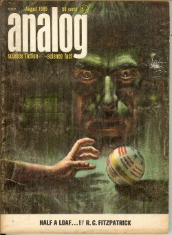 ANALOG Science Fiction/ Science Fact: August, Aug. 1965