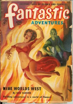 FANTASTIC ADVENTURES: April, Apr. 1951