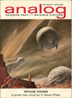ANALOG Science Fact & Science Fiction: November, Nov. 1962 ("Space Viking")
