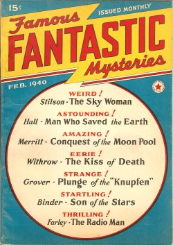 FAMOUS FANTASTIC MYSTERIES: February, Feb. 1940 (