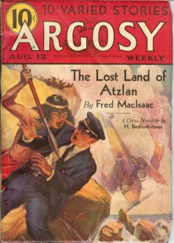 ARGOSY Weekly: August, Aug. 12, 1933 ("Railroad")
