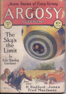 Image for ARGOSY ALL-STORY Weekly: December, Dec. 7, 1929 ( ARGOSY ALL-STORY Weekly: December, Dec. 7, 1929 (