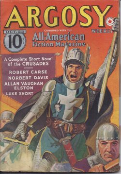 Image for ARGOSY Weekly: October, Oct. 22, 1938 ("Beat to Quarters") ARGOSY Weekly: October, Oct. 22, 1938 ("Beat to Quarters")