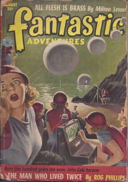 FANTASTIC ADVENTURES: August, Aug. 1952