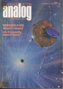 ANALOG Science Fiction/ Science Fact: September, Sept. 1975 (