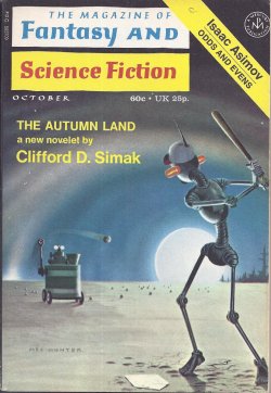 The Magazine of FANTASY AND SCIENCE FICTION (F&SF): October, Oct. 1971