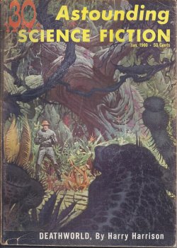 ASTOUNDING Science Fiction: January, Jan. 1960 ("Deathworld")