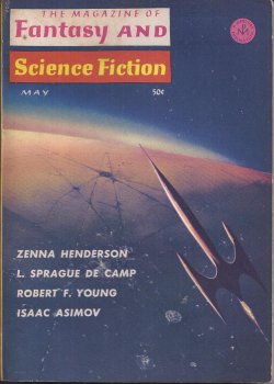 The Magazine of FANTASY AND SCIENCE FICTION (F&SF): May 1965 ("No Different Flesh")