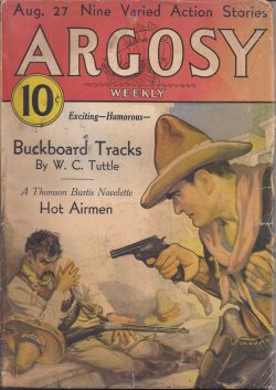 ARGOSY Weekly: August, Aug. 27, 1932 ("The Spot of Life")