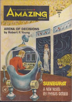 AMAZING Stories: March. Mar. 1964 (