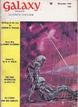 GALAXY Science Fiction: November, Nov. 1968