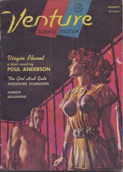 VENTURE Science Fiction: January, Jan. 1957 (