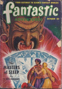 FANTASTIC ADVENTURES: October, Oct. 1950 (