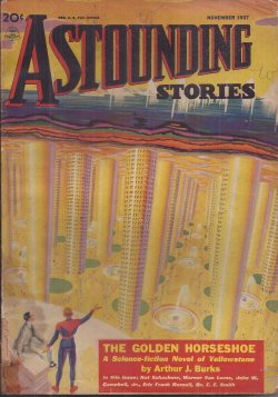 ASTOUNDING Stories: November, Nov. 1937 ("Galactic Patrol")