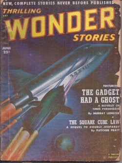 THRILLING WONDER Stories: June 1952