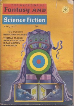 The Magazine of FANTASY AND SCIENCE FICTION (F&SF): August, Aug. 1967