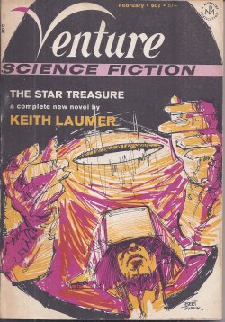VENTURE Science Fiction: February, Feb. 1970 (