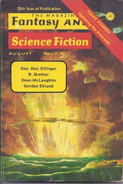 Image for The Magazine of FANTASY AND SCIENCE FICTION (F&SF): August, Aug. 1974 The Magazine of FANTASY AND SCIENCE FICTION (F&SF): August, Aug. 1974