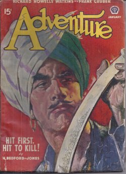 Image for ADVENTURE: January, Jan. 1941 ( ADVENTURE: January, Jan. 1941 (
