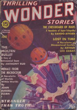 THRILLING WONDER Stories: June 1937
