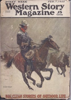 WESTERN STORY Magazine: February, Feb. 7, 1925 (
