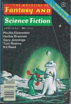 The Magazine of FANTASY AND SCIENCE FICTION (F&SF): January, Jan. 1978