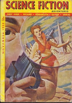 SCIENCE FICTION ADVENTURES: November, Nov. 1952