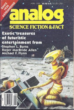 ANALOG Science Fiction/ Science Fact: April, Apr. 1992 (