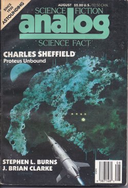 ANALOG Science Fiction/ Science Fact: August, Aug. 1988 ("Proteus Unbound")