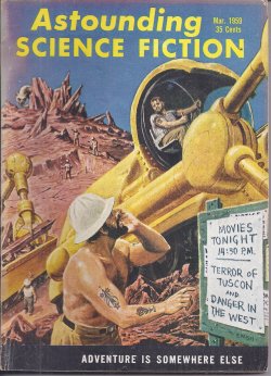 ASTOUNDING Science Fiction: March, Mar. 1959