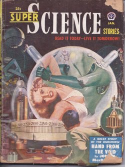 SUPER SCIENCE Stories: January, Jan. 1951