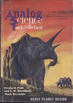 ANALOG Science Fact & Fiction: August, Aug. 1961
