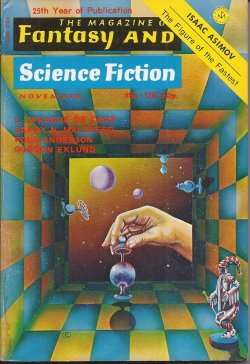 Image for The Magazine of FANTASY AND SCIENCE FICTION (F&SF): November, Nov. 1973 The Magazine of FANTASY AND SCIENCE FICTION (F&SF): November, Nov. 1973