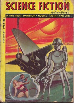 SCIENCE FICTION ADVENTURES: February, Feb. 1953