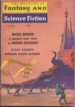The Magazine of FANTASY AND SCIENCE FICTION (F&SF): July 1965 (