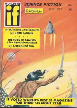 IF Worlds of Science Fiction: April, Apr. 1969