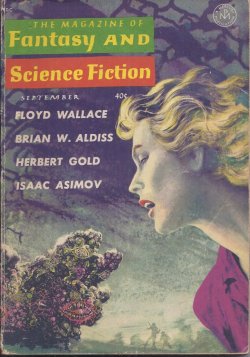 Image for The Magazine of FANTASY AND SCIENCE FICTION (F&SF): September, Sept. 1961 The Magazine of FANTASY AND SCIENCE FICTION (F&SF): September, Sept. 1961