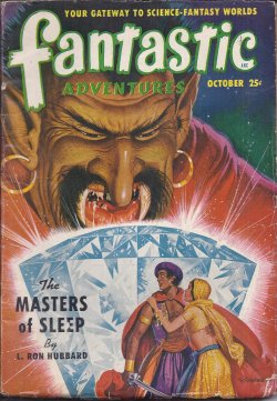 FANTASTIC ADVENTURES: October, Oct. 1950 (