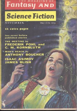 Image for The Magazine of FANTASY AND SCIENCE FICTION (F&SF): November, Nov. 1972 ( The Magazine of FANTASY AND SCIENCE FICTION (F&SF): November, Nov. 1972 (